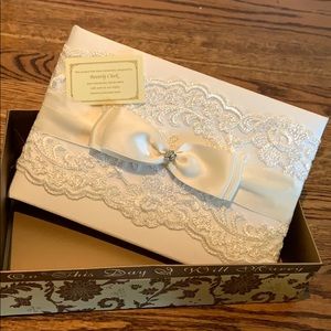 Beverly Clark wedding guest book